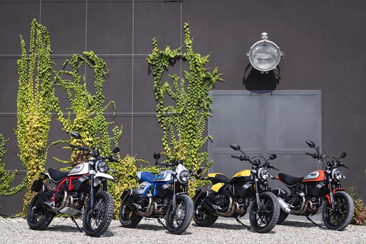 Ducati Scrambler range